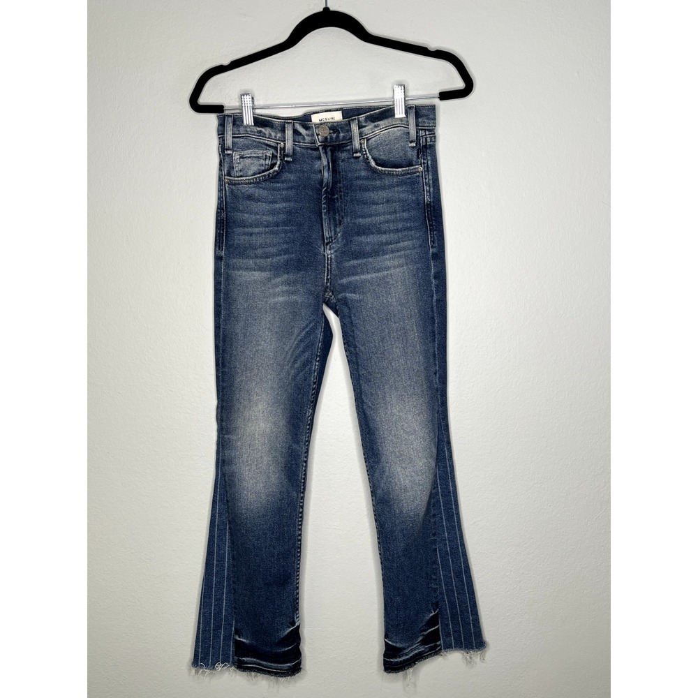 McGuire Women's Jeans Damn Fine High Rise Flare Raw Hem Style #246D Size 27
